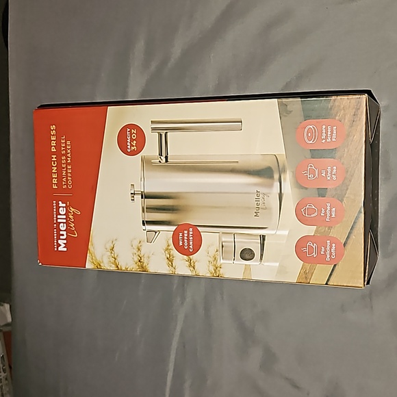 Muller livingFrench press Stainless steel